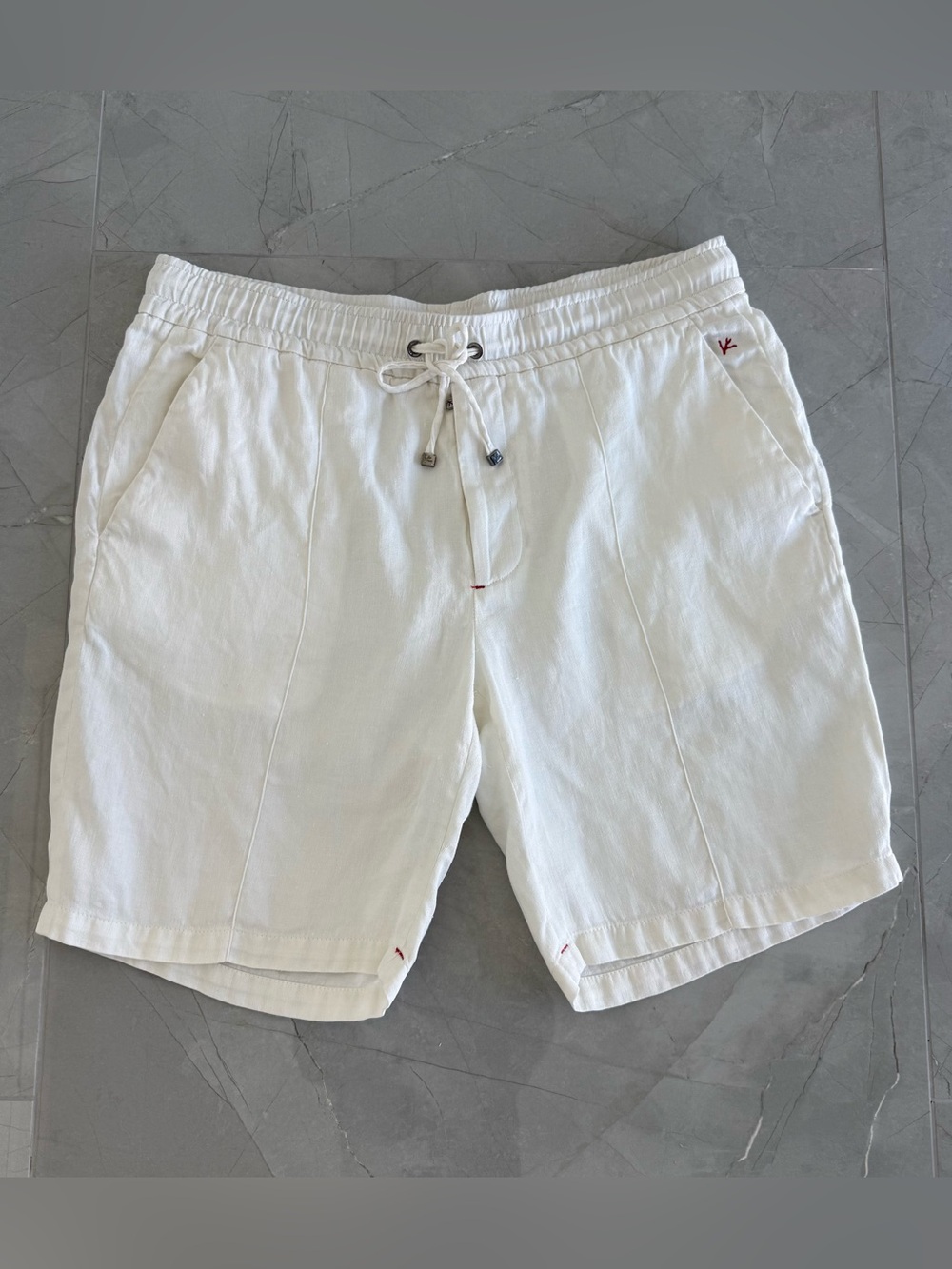 Isaia Drawstring Shorts - Picture 12 of 15